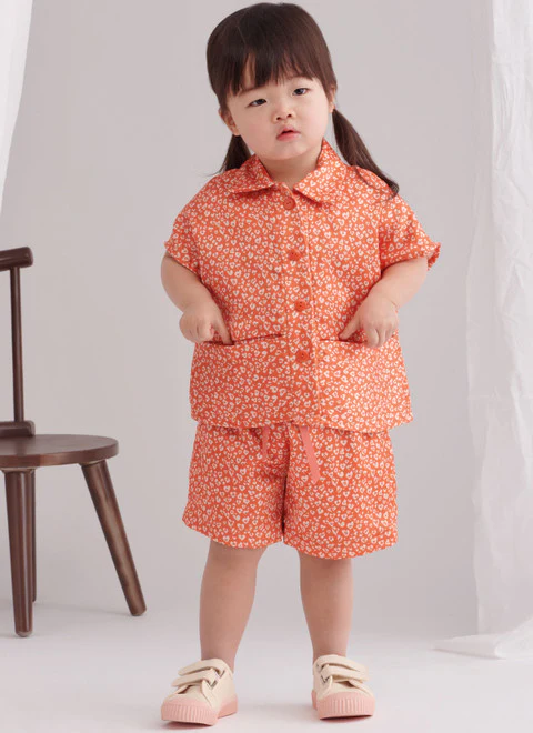 Simplicity Baby/Child Top, Trousers & Shorts S9798 - Image 4