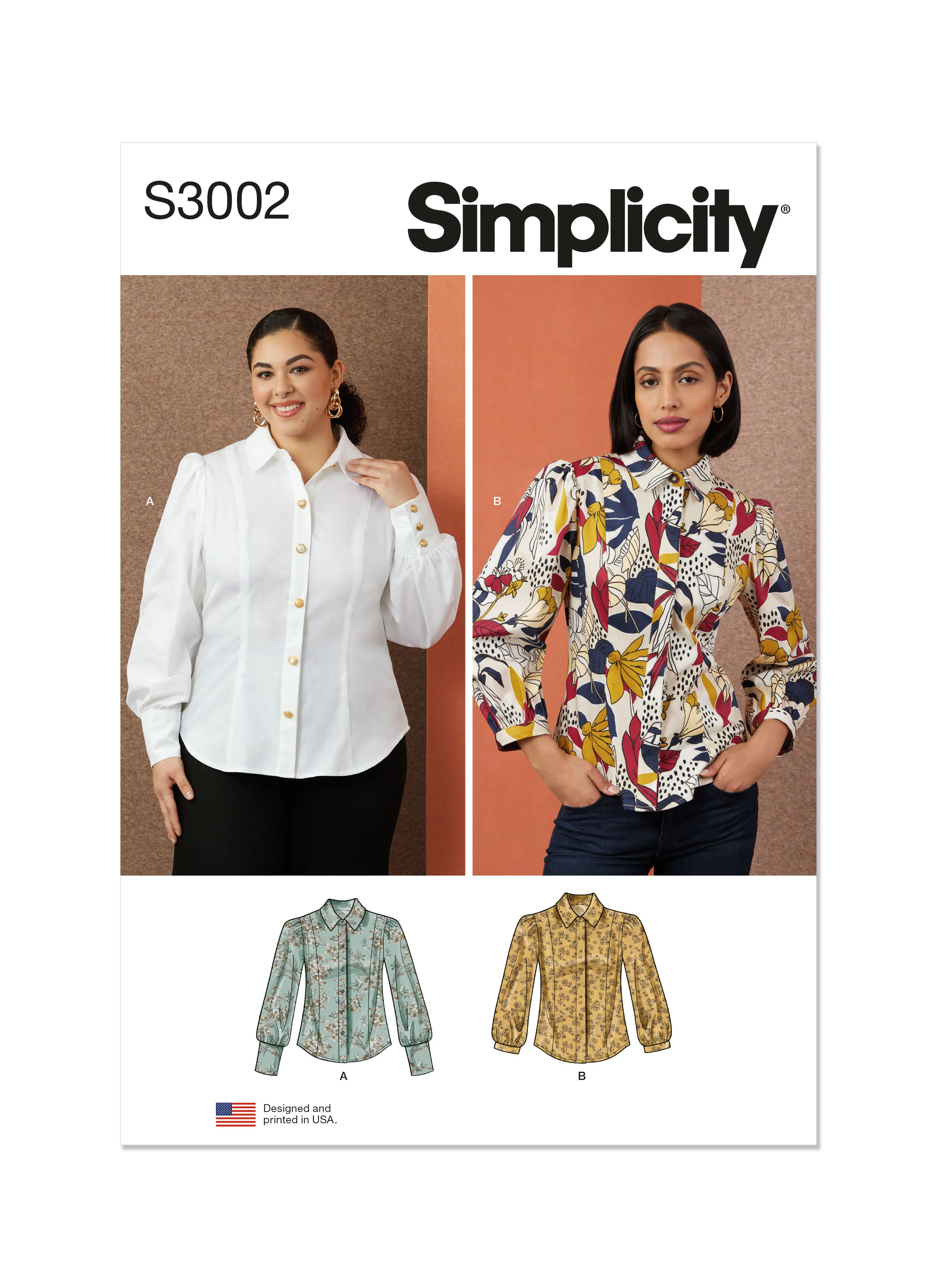 Simplicity Blouses S3002 - Image 2