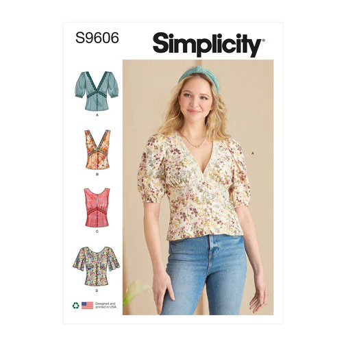 Simplicity Blouses S9606 - Image 2