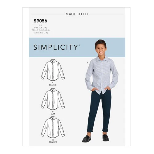 Simplicity Boys/Teens Shirts S9056 - Image 2