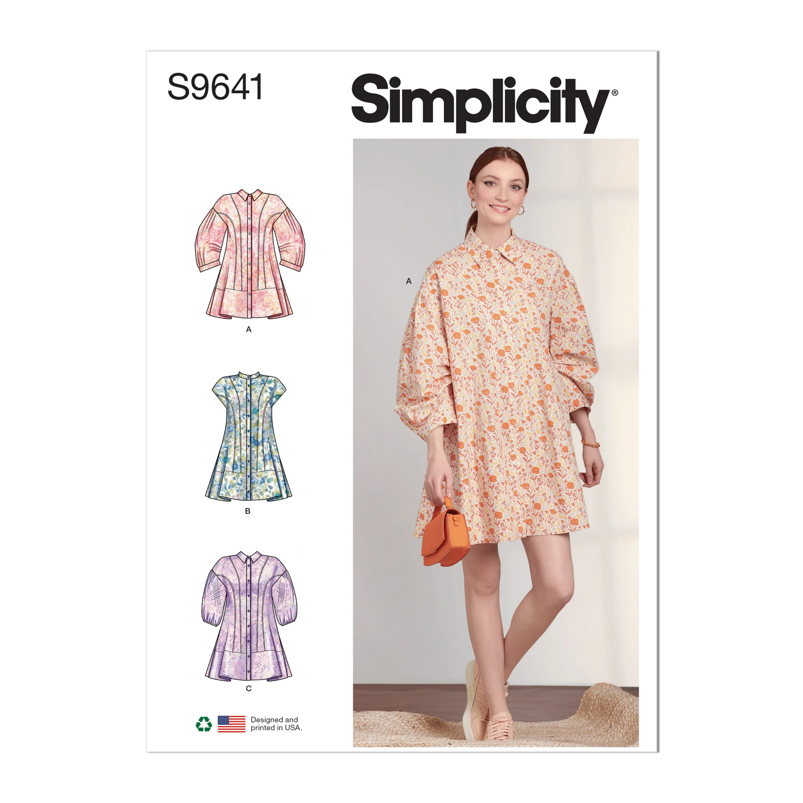 Simplicity Button Down Dresses S9641 - Image 2