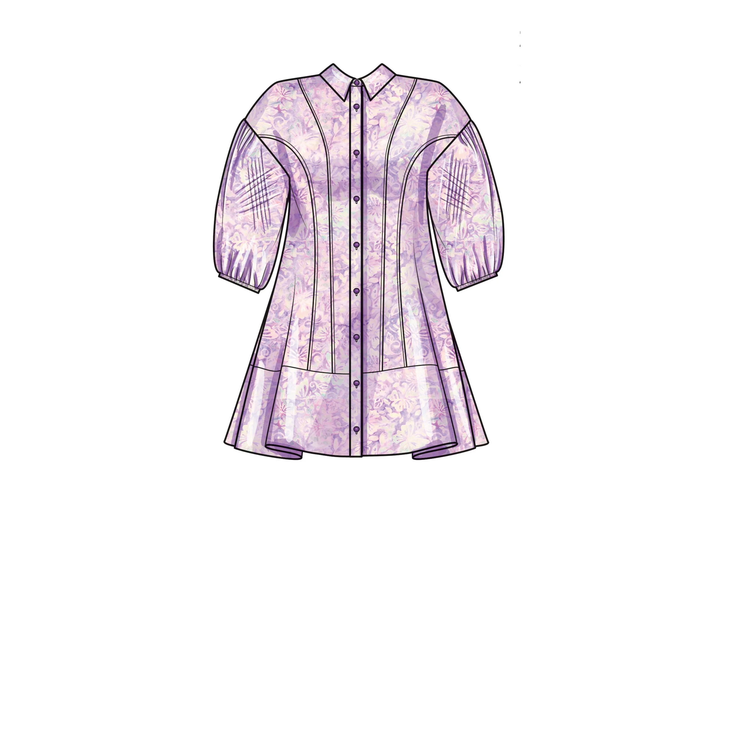 Simplicity Button Down Dresses S9641 - Image 7