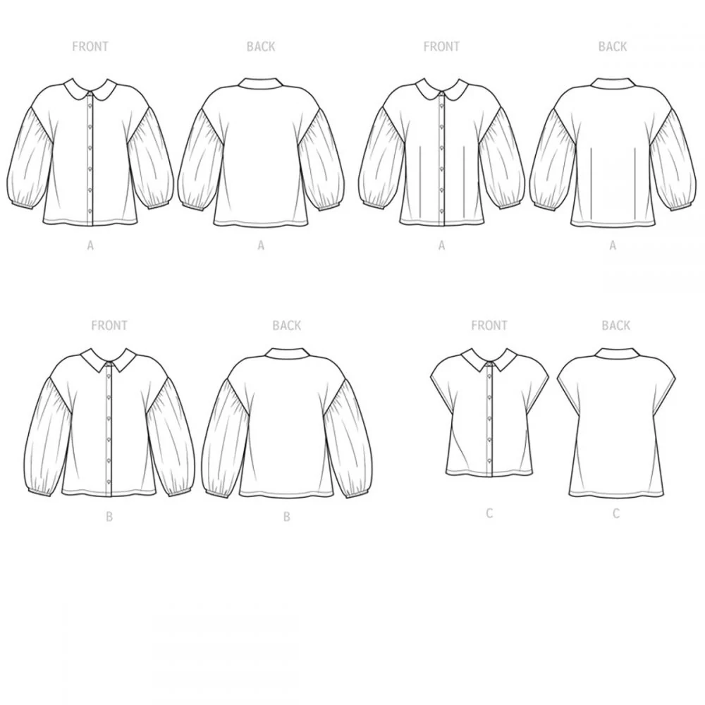Simplicity Button Down Top S9646 - Image 8
