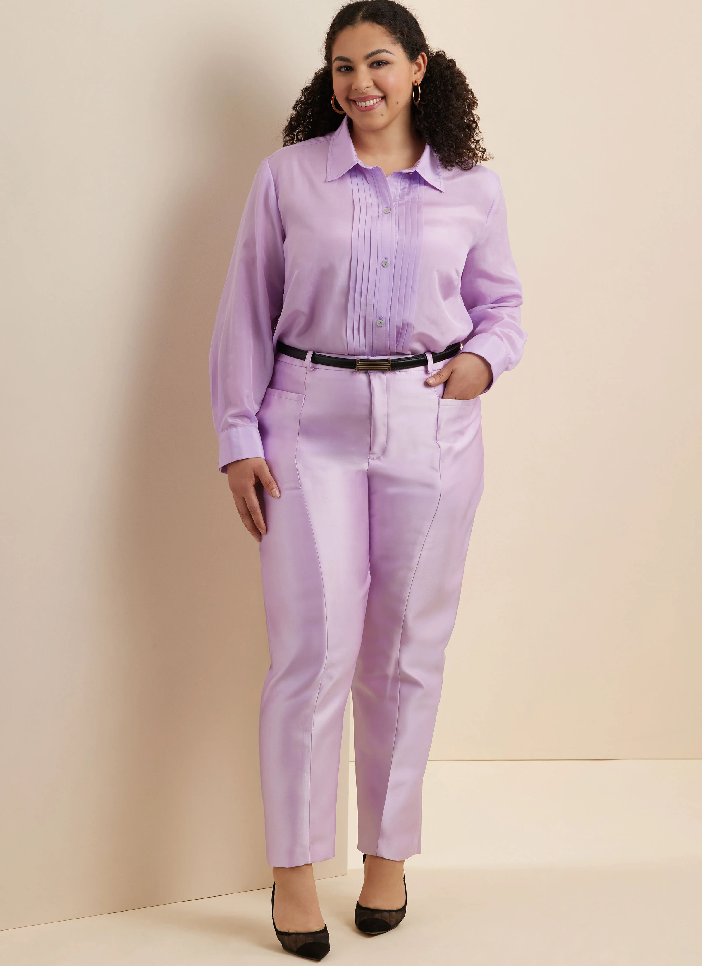 Simplicity Button Up Shirt S3136 - Image 3
