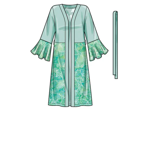 Simplicity Caftans and Wraps S9602 - Image 5