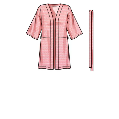 Simplicity Caftans and Wraps S9602 - Image 8