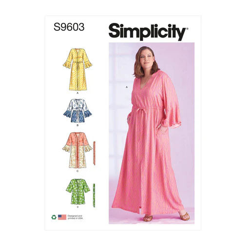 Simplicity Caftans and Wraps S9603 - Image 2