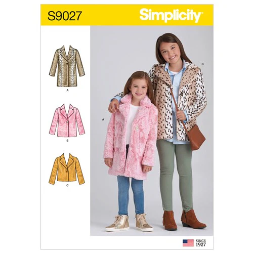 Simplicity Child/Girl/Teen Coats S9027 - Image 2