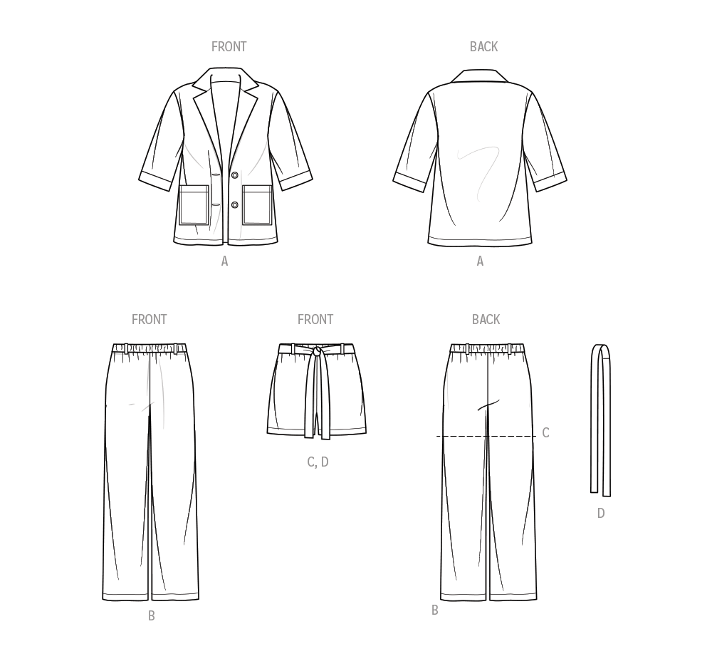 Simplicity Child Jacket & Trousers S9762 - Image 11