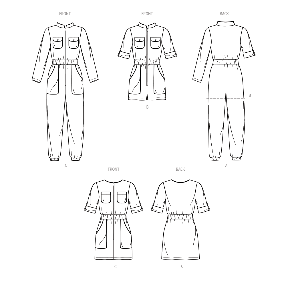 Simplicity Child Jumpsuit & Dress S9722 - Image 10