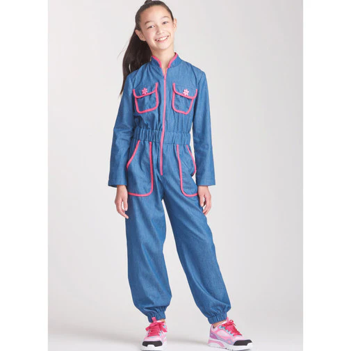 Simplicity Child Jumpsuit & Dress S9722 - Image 3