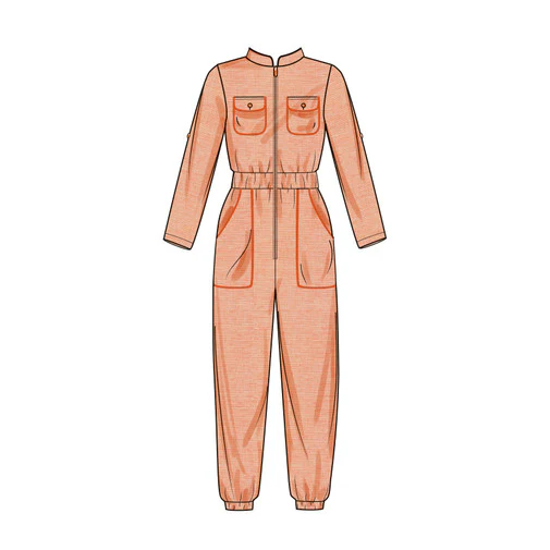 Simplicity Child Jumpsuit & Dress S9722 - Image 9