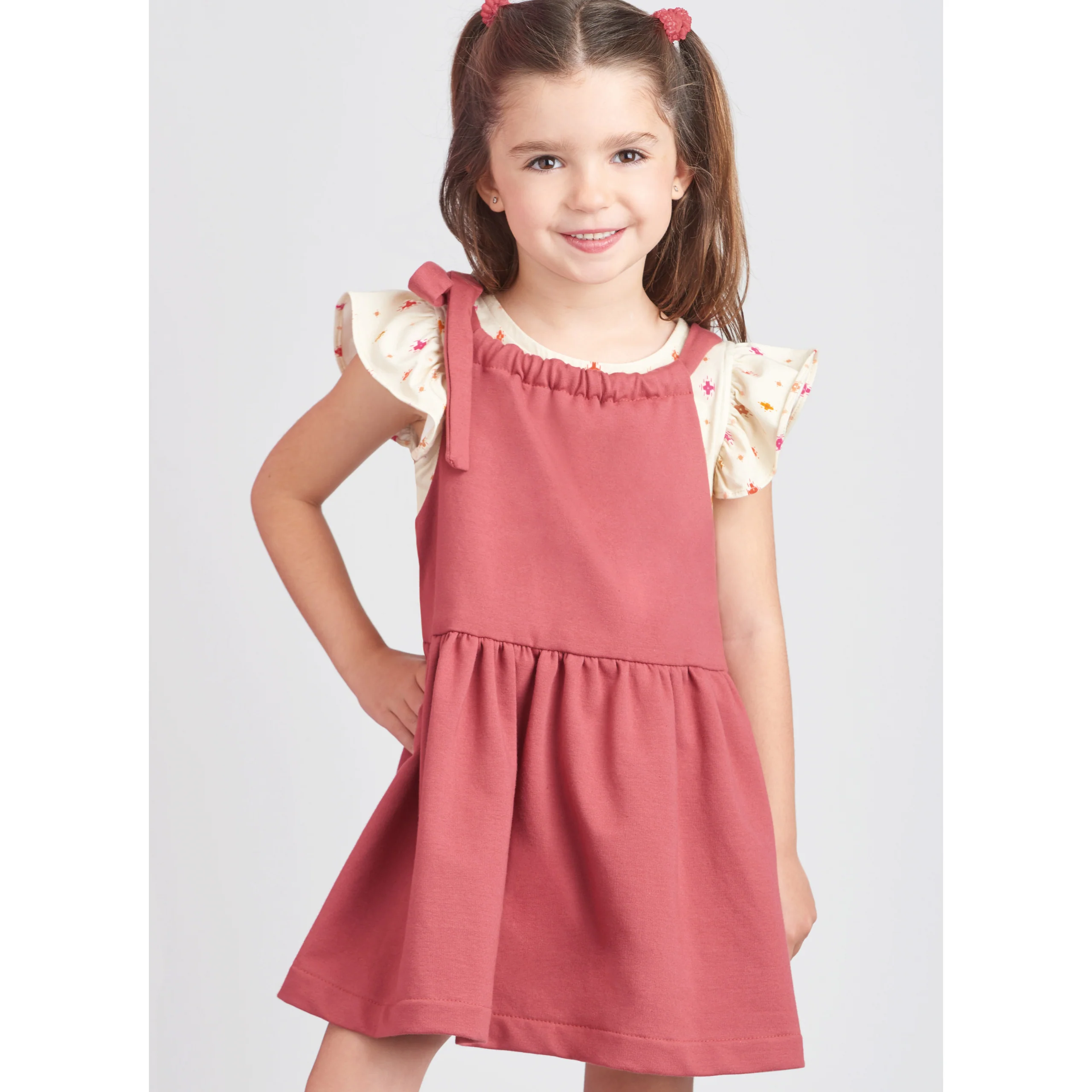 Simplicity Child Knit Tops, Overalls, and Pinafore S9661 - Image 3