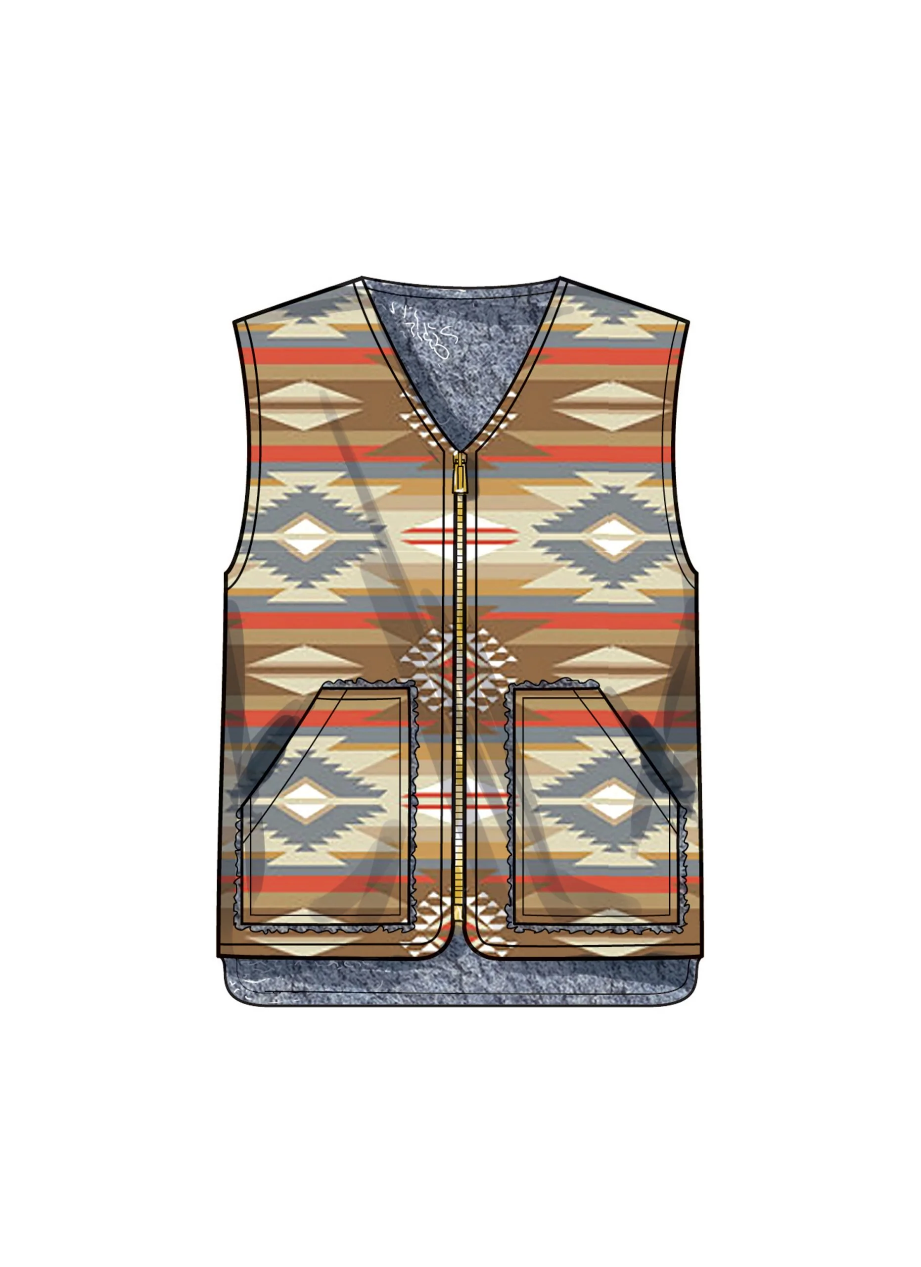 Simplicity Child/Teen/Adult Waistcoats S9860 - Image 12