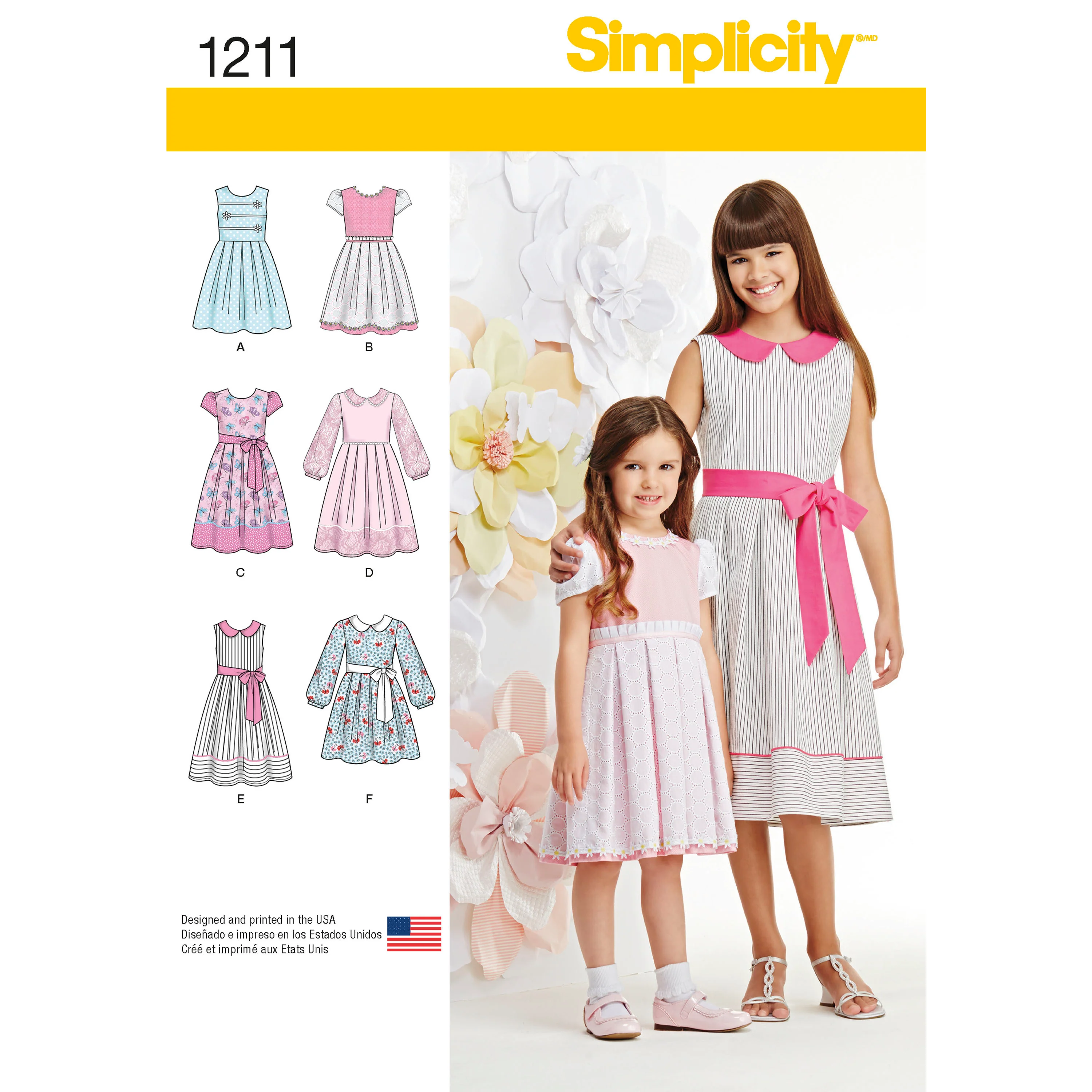 Simplicity Child/Teen Dresses S1211 - Image 2