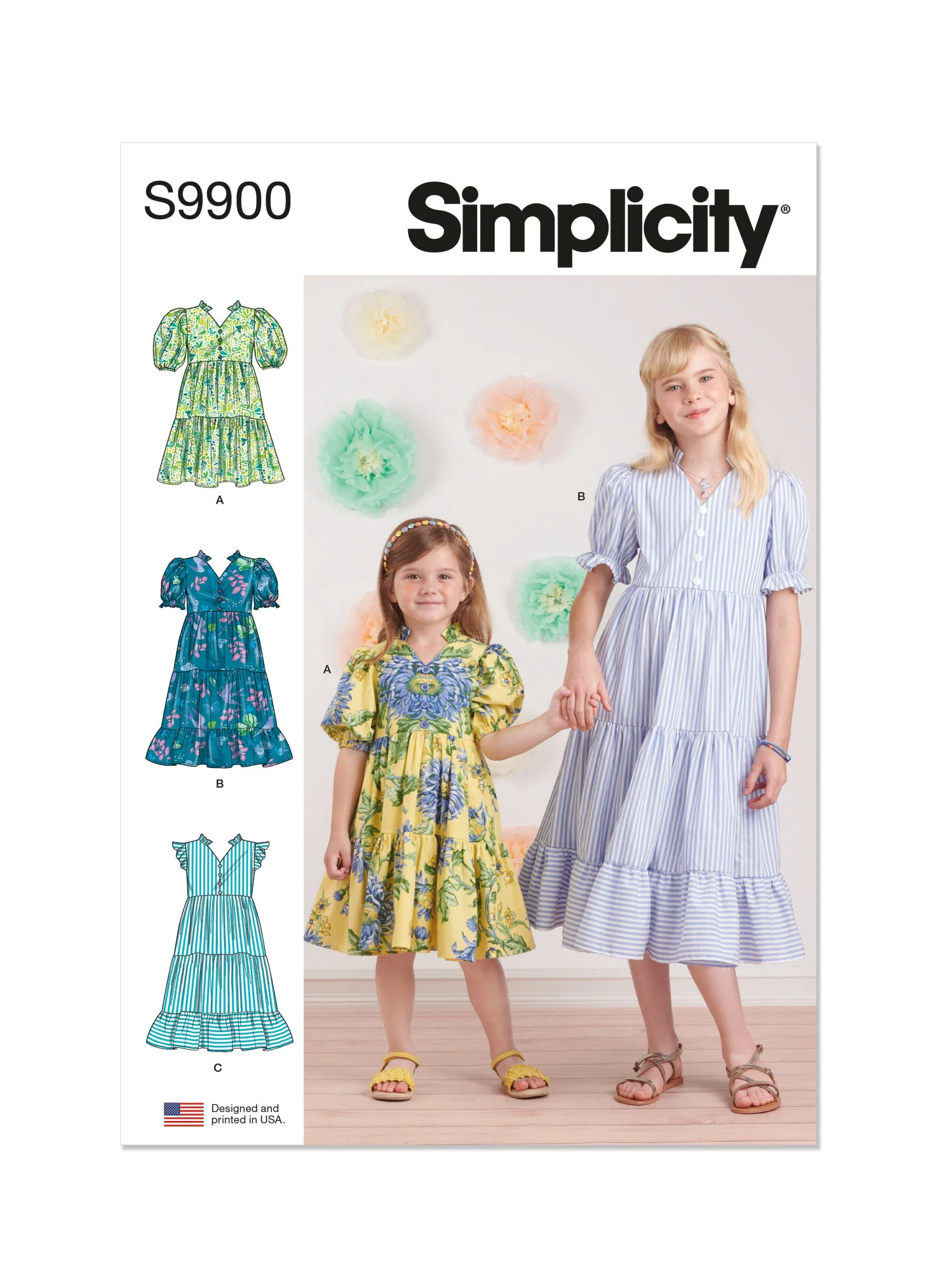 Simplicity Child/Teen Dresses S9900 - Image 2