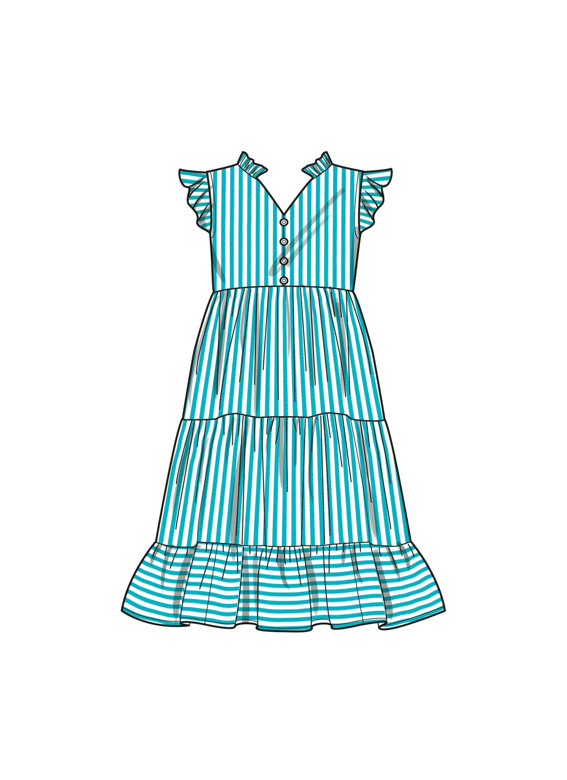 Simplicity Child/Teen Dresses S9900 - Image 9