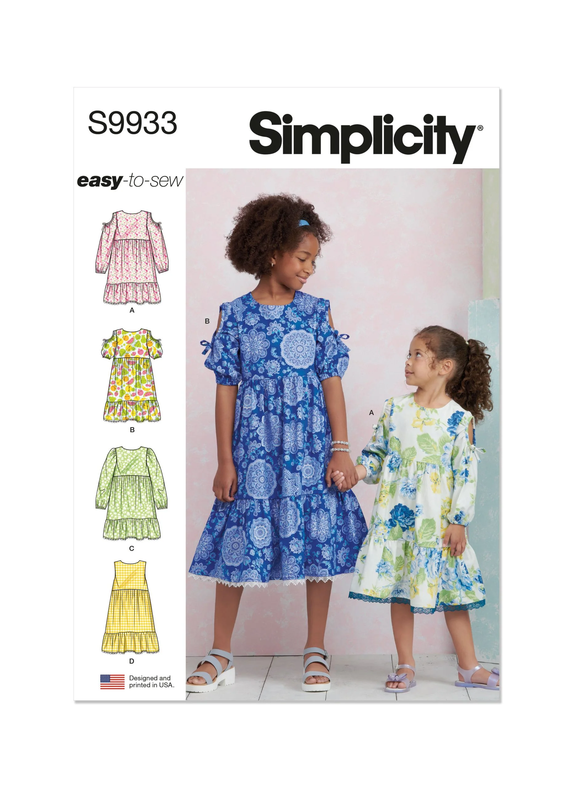 Simplicity Child/Teen Dresses S9933 - Image 2