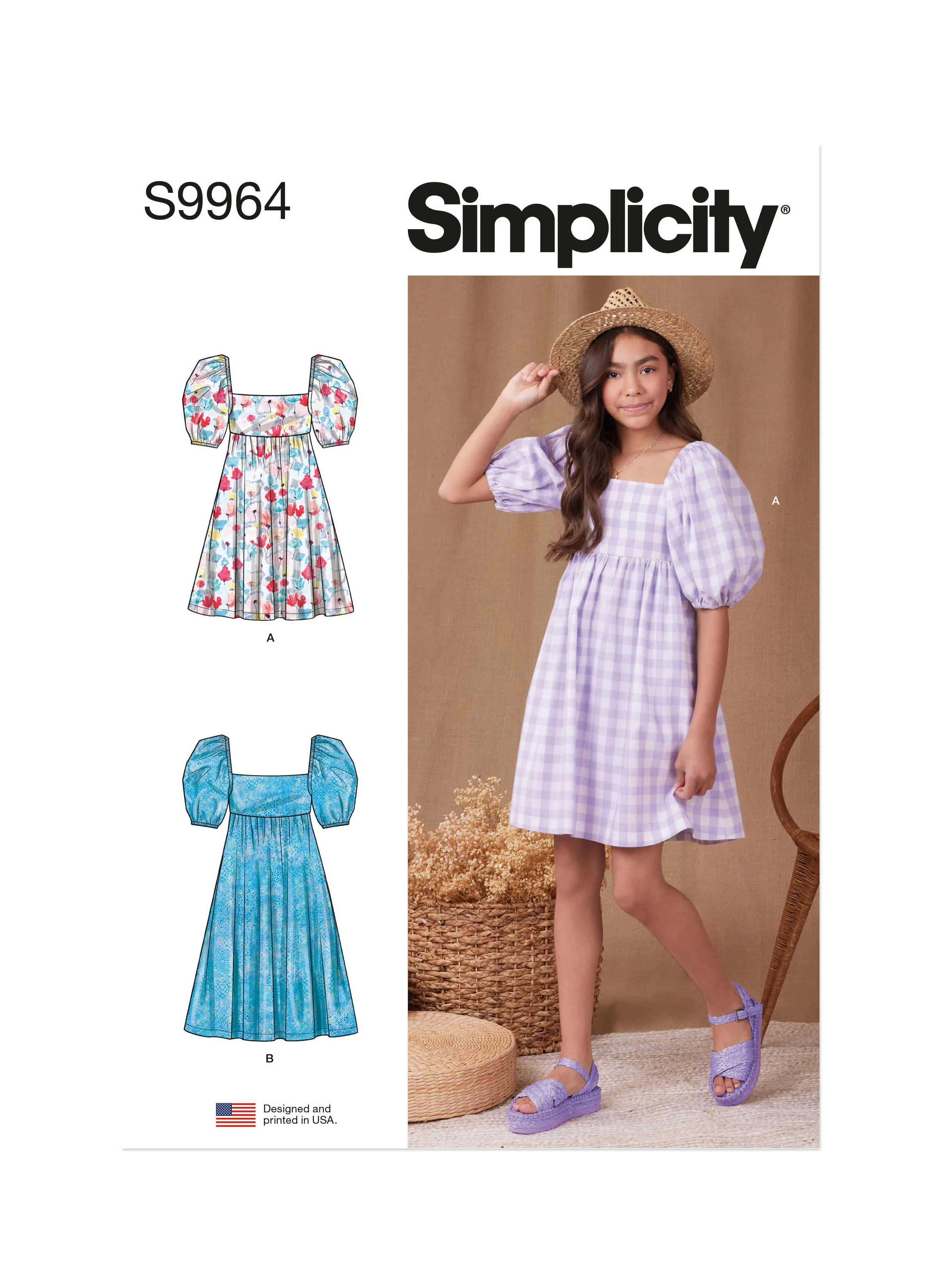 Simplicity Child/Teen Dresses S9964 - Image 2