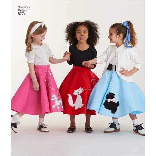 Simplicity Child/Teen Skirts S8774 - Image 3