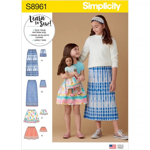Simplicity Child/Teen Skirts S8961 - Image 2
