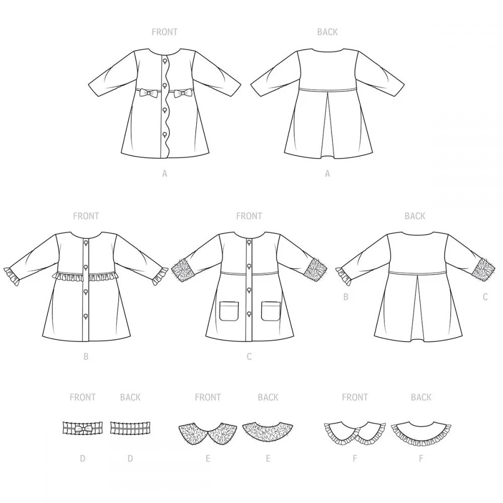 Simplicity Children's Coat S9461 - Image 11