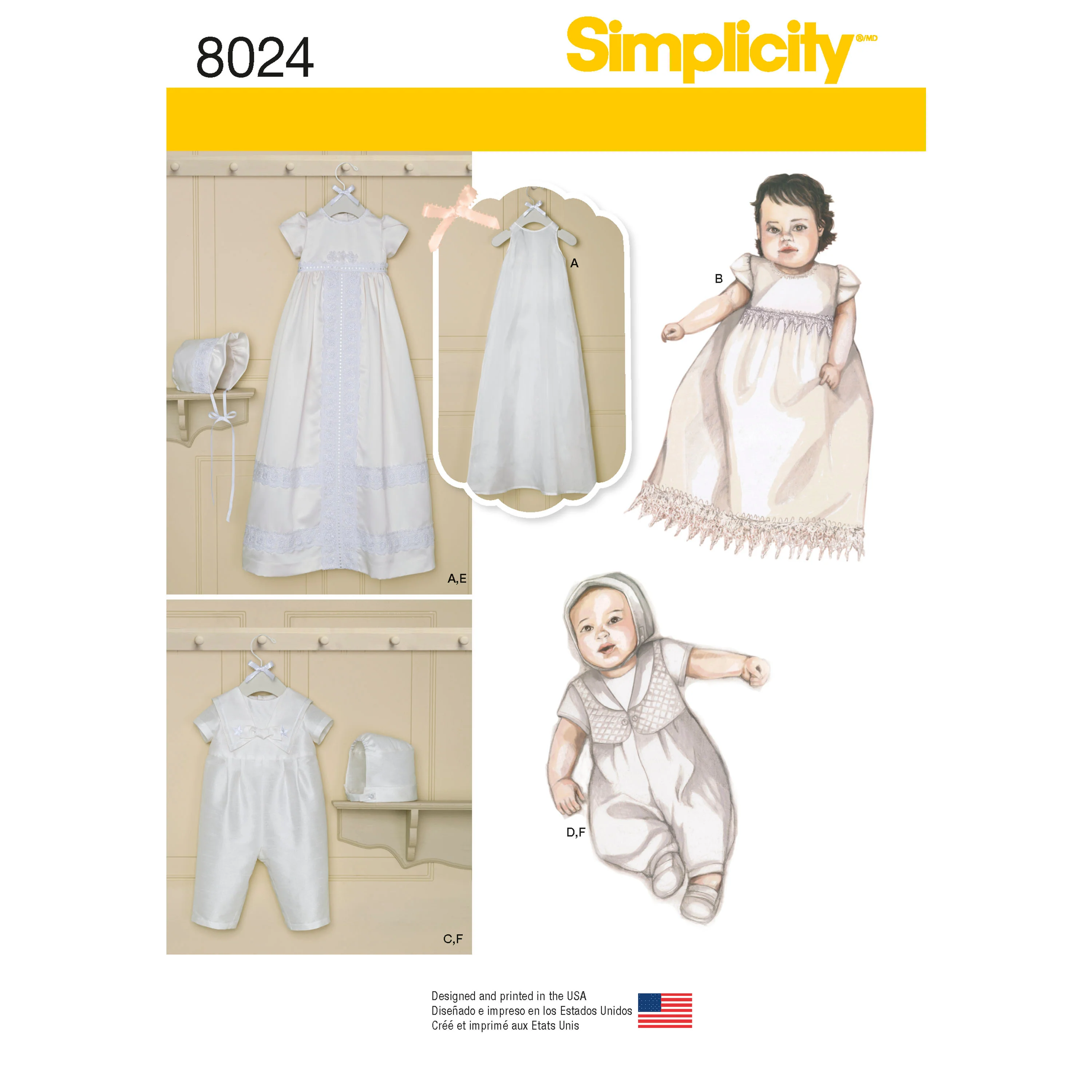Simplicity Classic Christening Sets S8024 - Image 2
