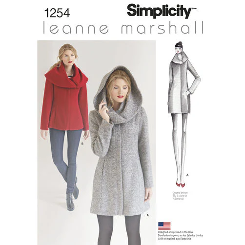 Simplicity Coat and Jacket S1254 - Image 2