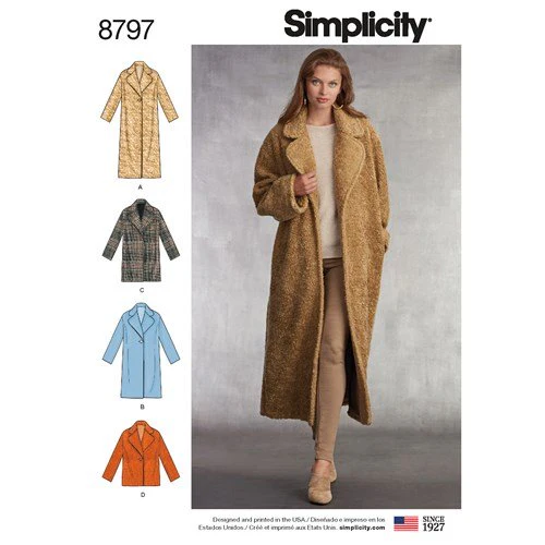 Simplicity Coat S8797 - Image 2