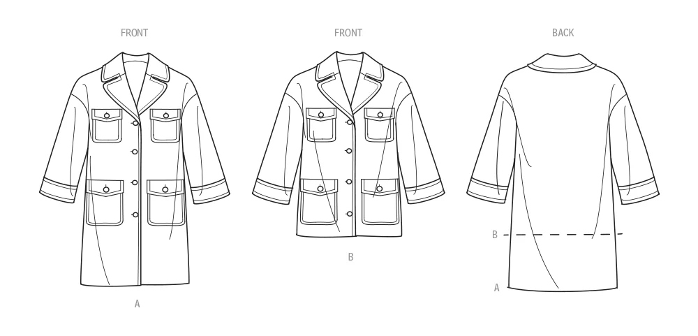Simplicity Coat S9824 - Image 7