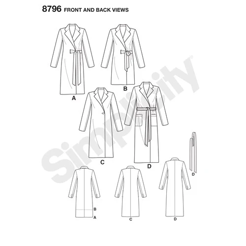 Simplicity Coats S8796 - Image 4