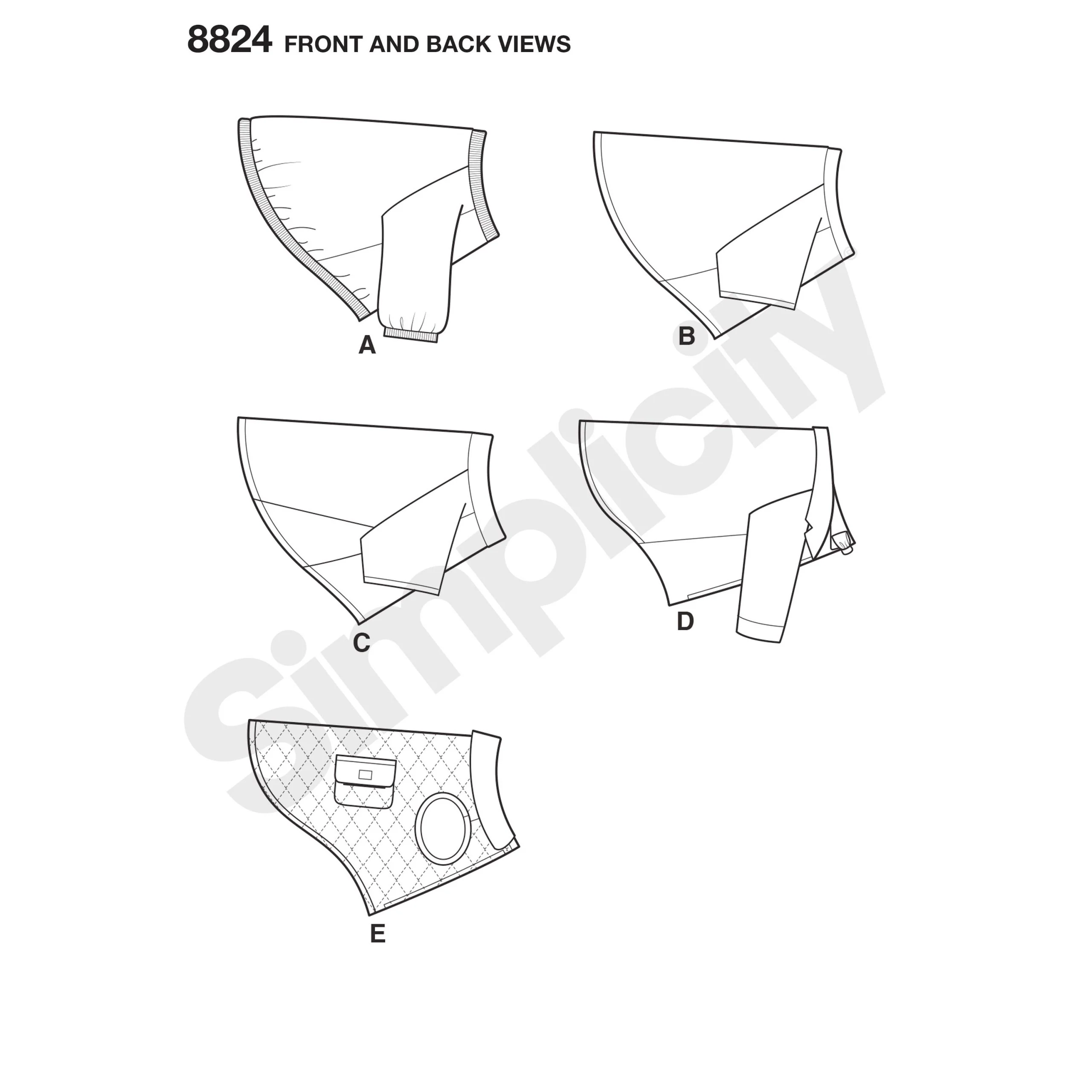 Simplicity Dog Coats S8824 - Image 6