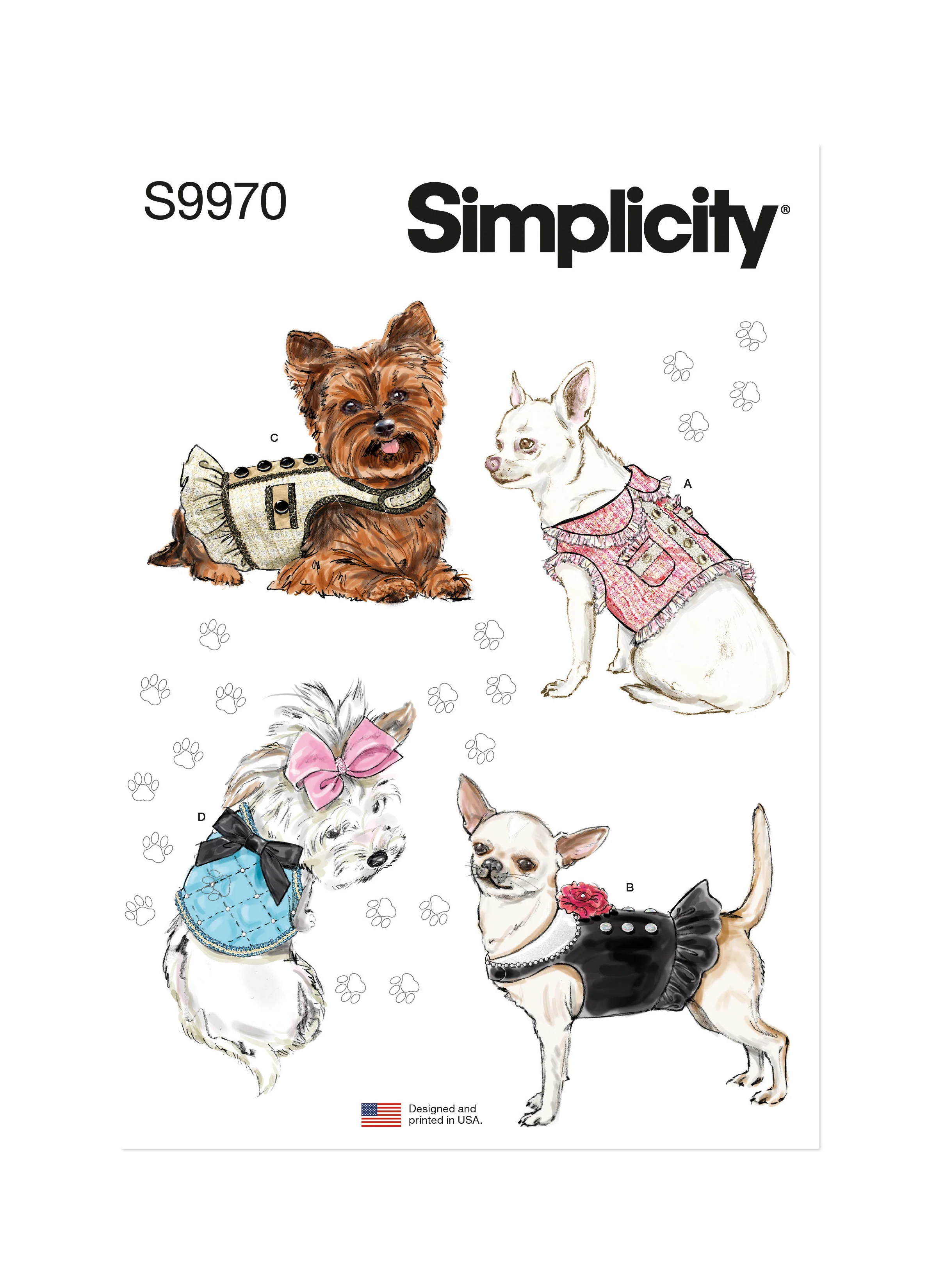 Simplicity Dog Coats S9970 - Image 2