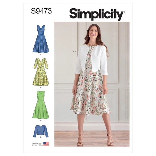 Simplicity Dress and Jacket S9473 - Image 2