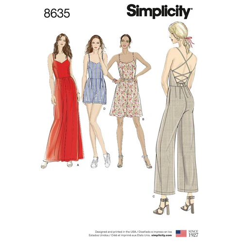 Simplicity Dress, Jumpsuit and Romper S8635 - Image 2