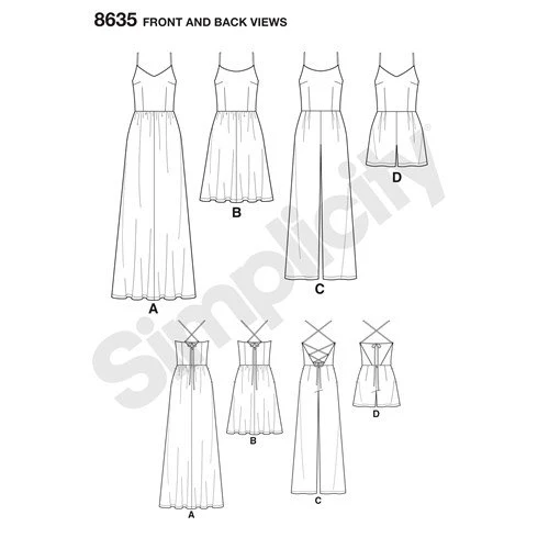 Simplicity Dress, Jumpsuit and Romper S8635 - Image 5