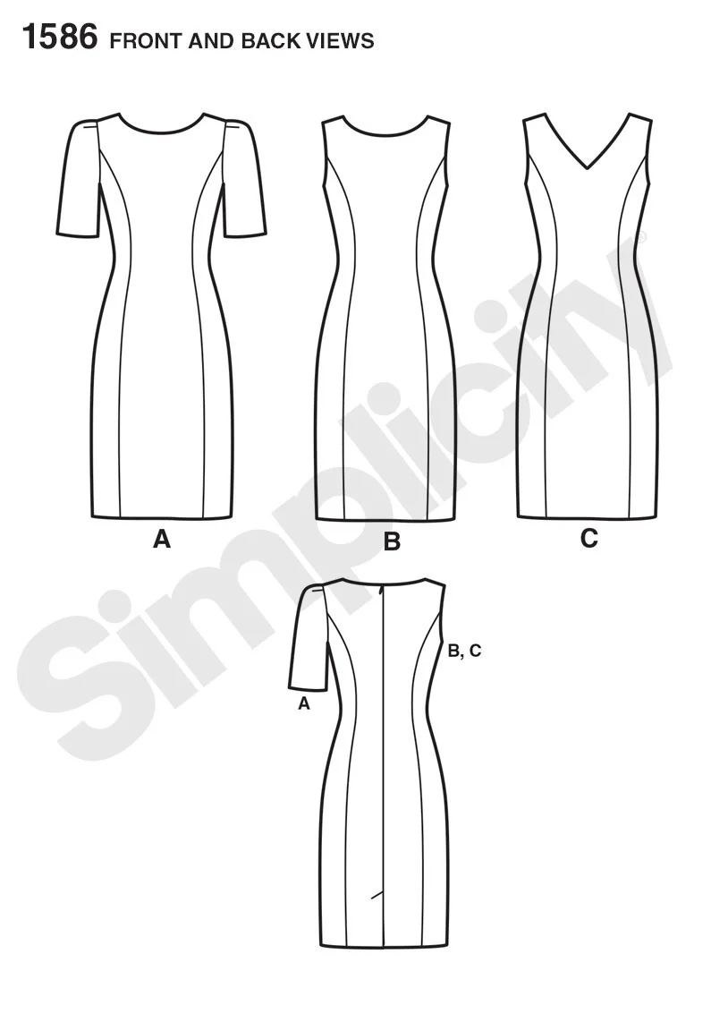 Simplicity Dress S1586 - Image 5
