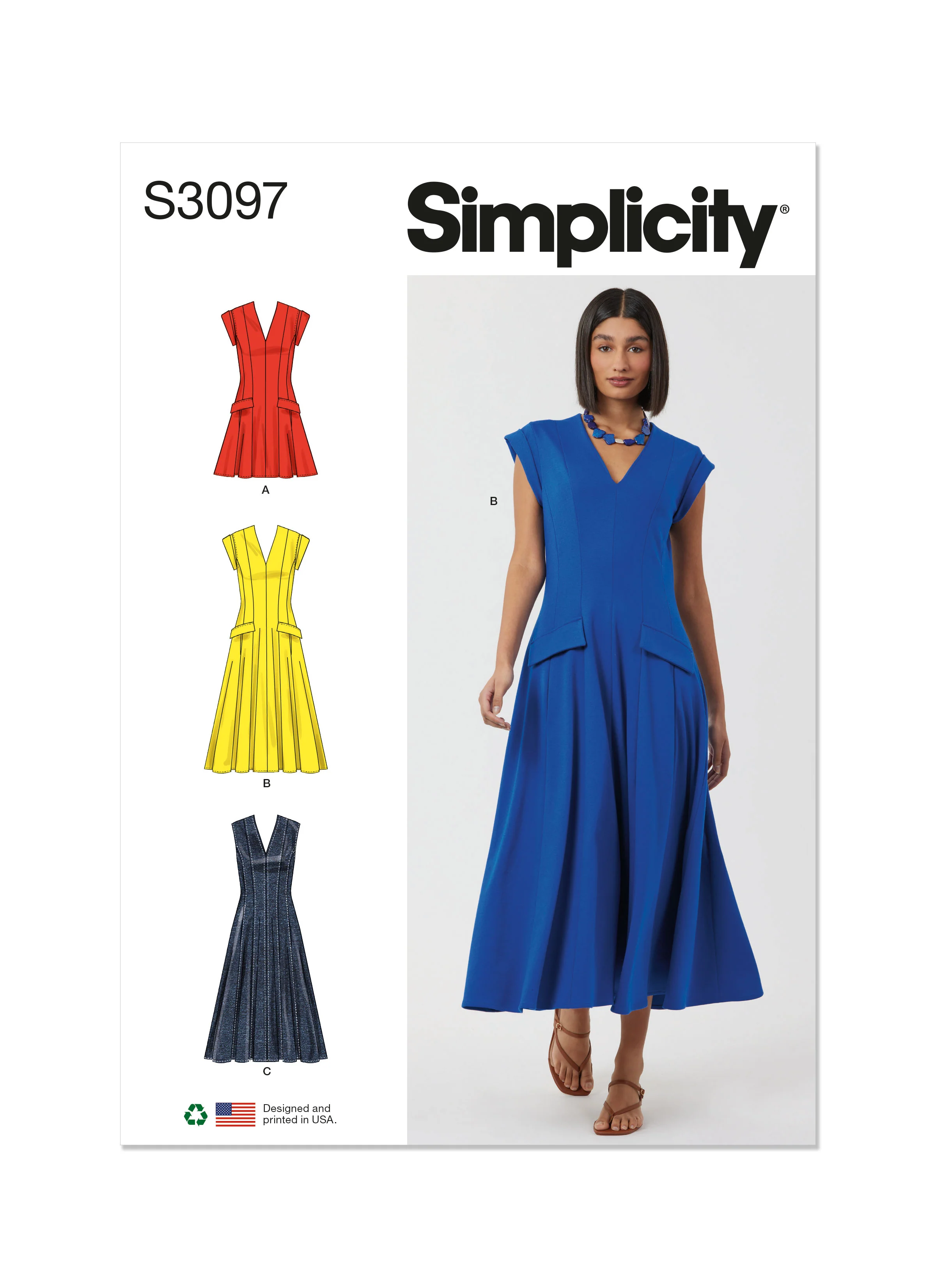 Simplicity Dress S3097 - Image 2