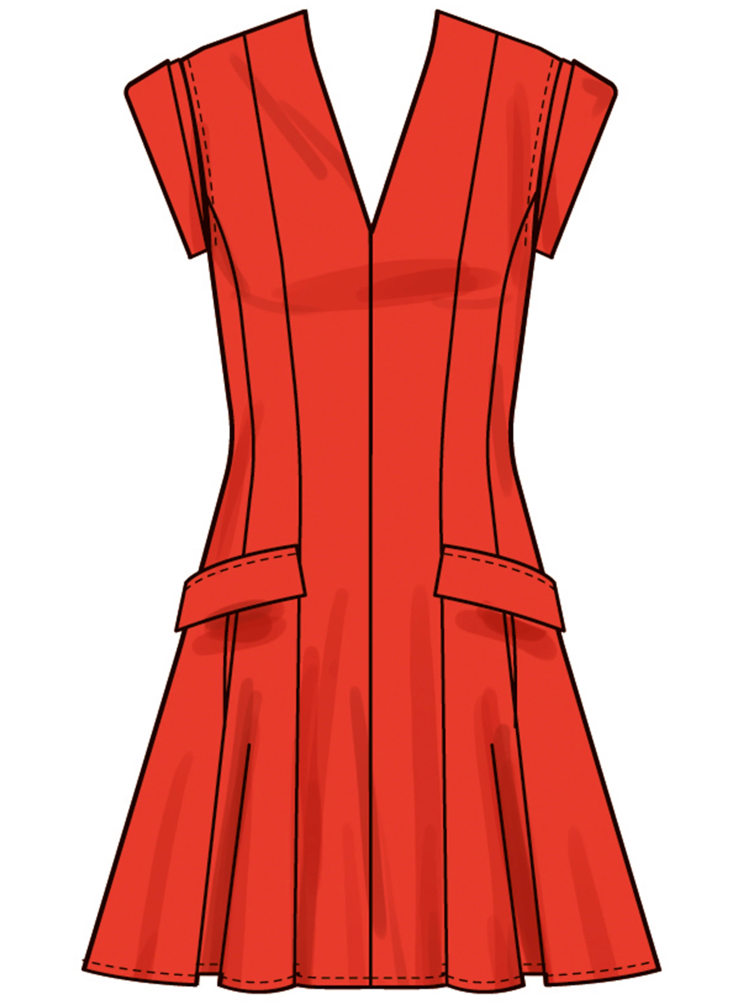Simplicity Dress S3097 - Image 3
