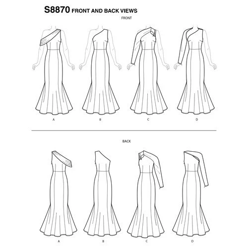 Simplicity Dress S8870 - Image 3