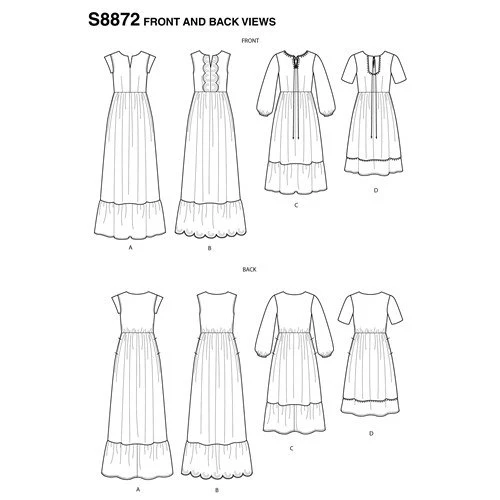 Simplicity Dress S8872 - Image 3