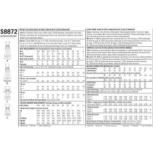 Simplicity Dress S8872 - Image 4