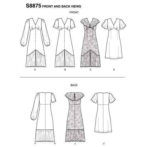 Simplicity Dress S8875 - Image 4