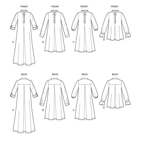 Simplicity Dresses or Top S8983 - Image 7