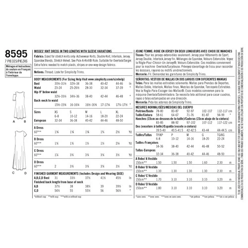 Simplicity Dresses S8595 - Image 9