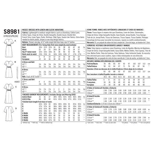 Simplicity Dresses S8981 - Image 8
