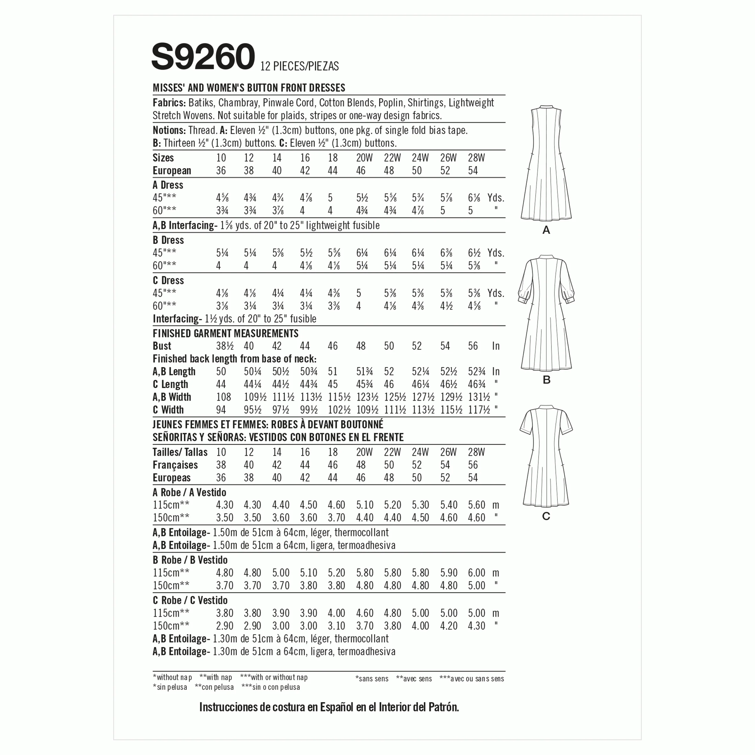Simplicity Dresses S9260 - Image 8