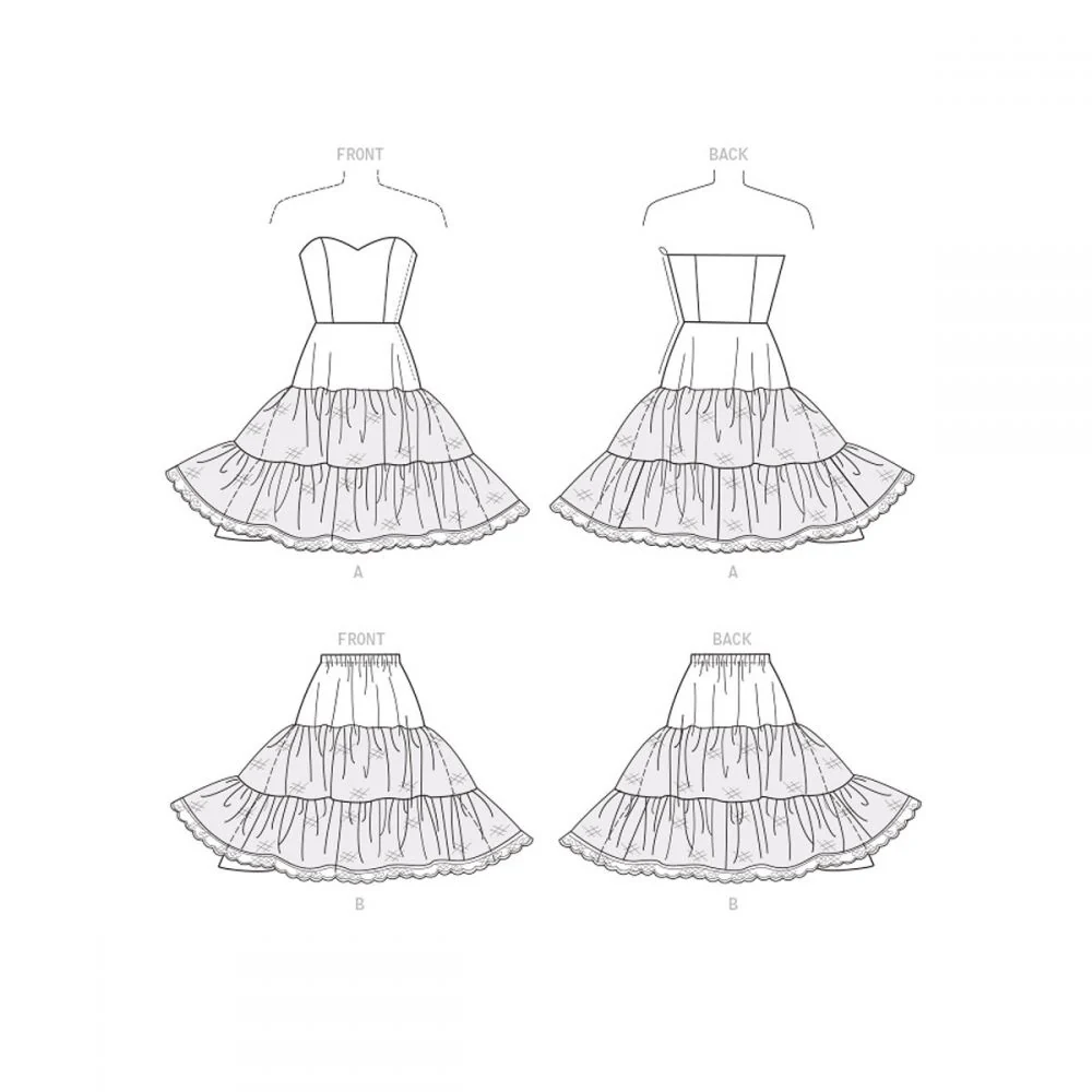 Simplicity Full Slip and Petticoat S9293 - Image 4
