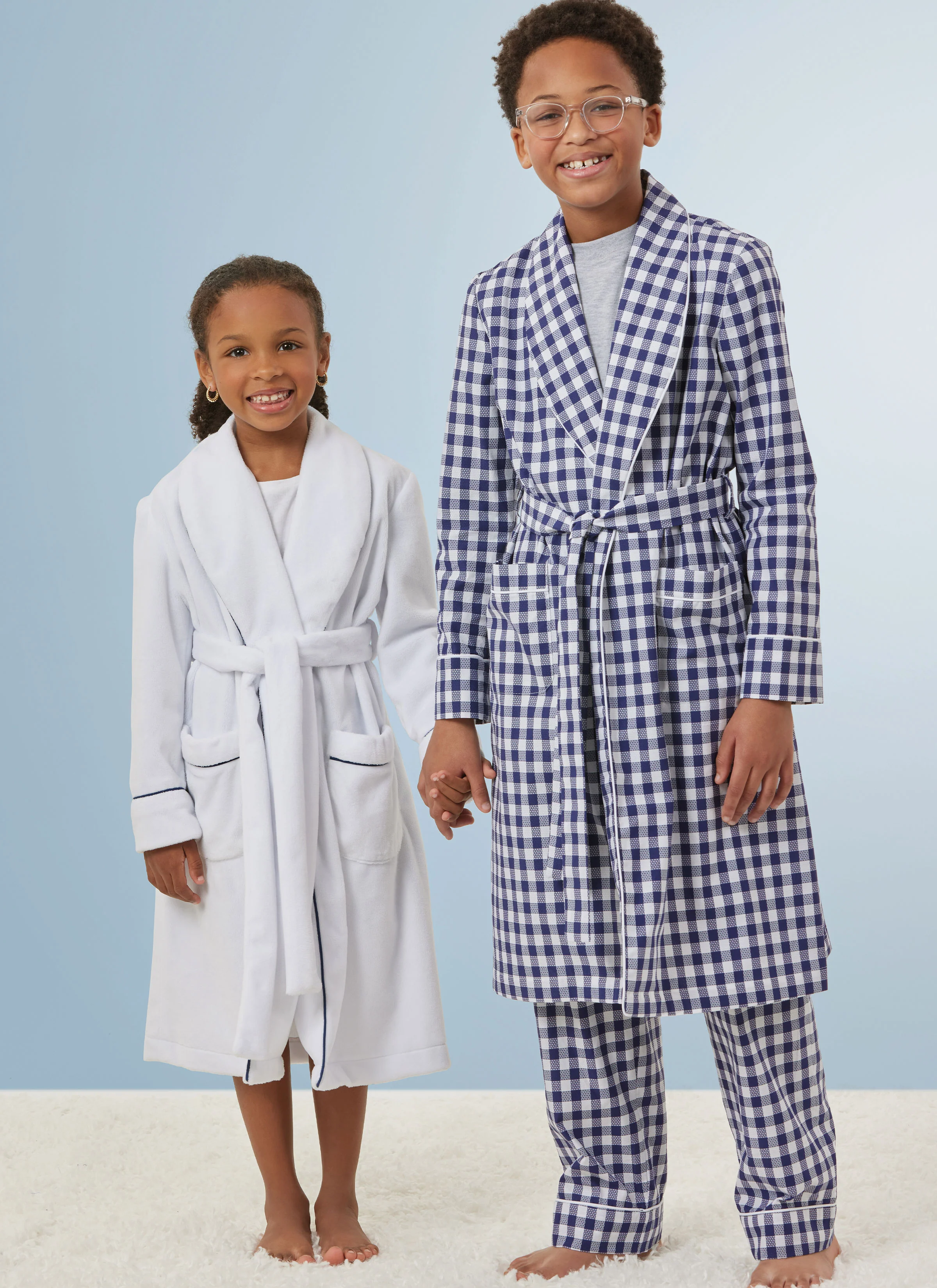 Simplicity Girls' and Boys' and Adults' Robe, Shorts and Trousers S3109 - Image 5