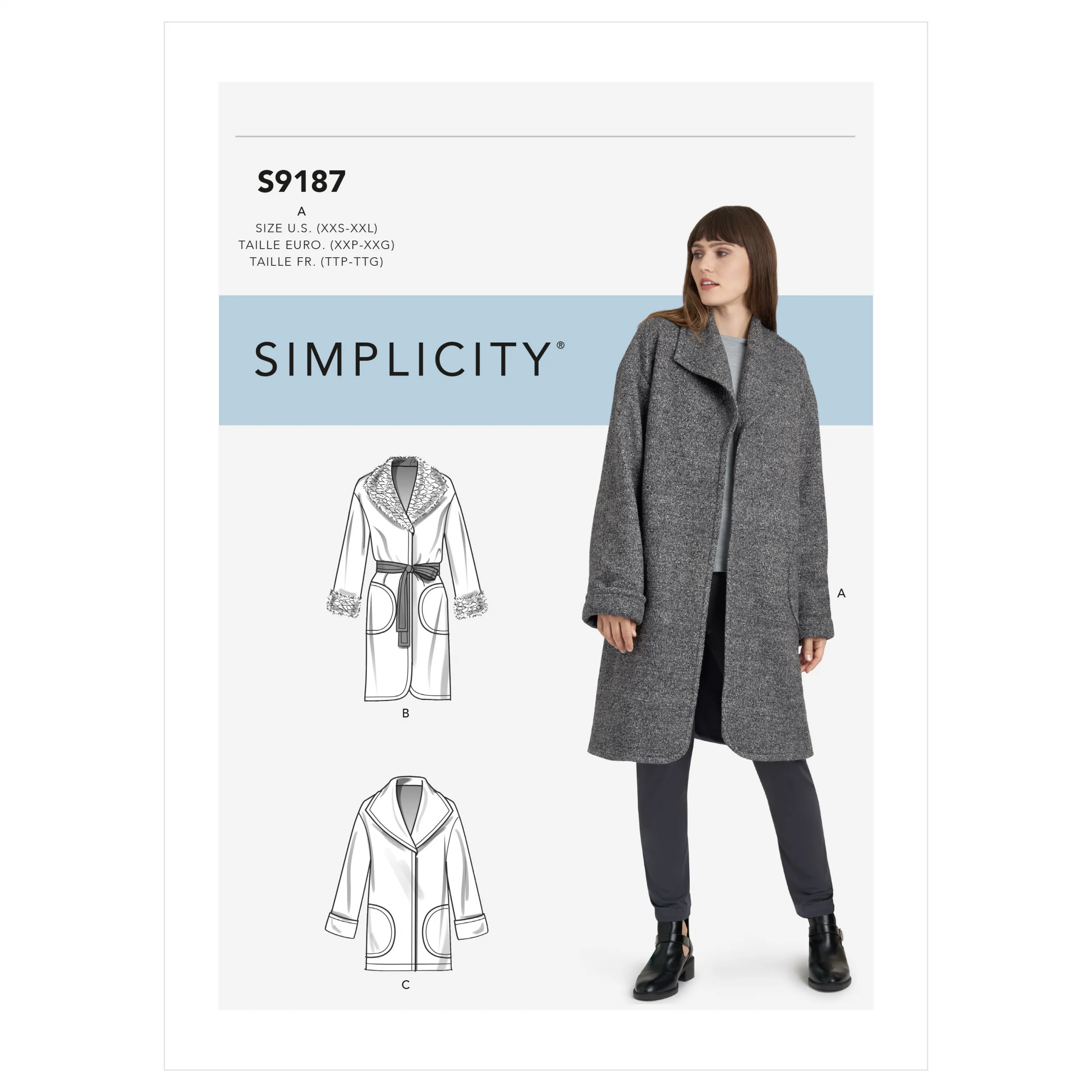 Simplicity Jacket and Coat S9187 - Image 2